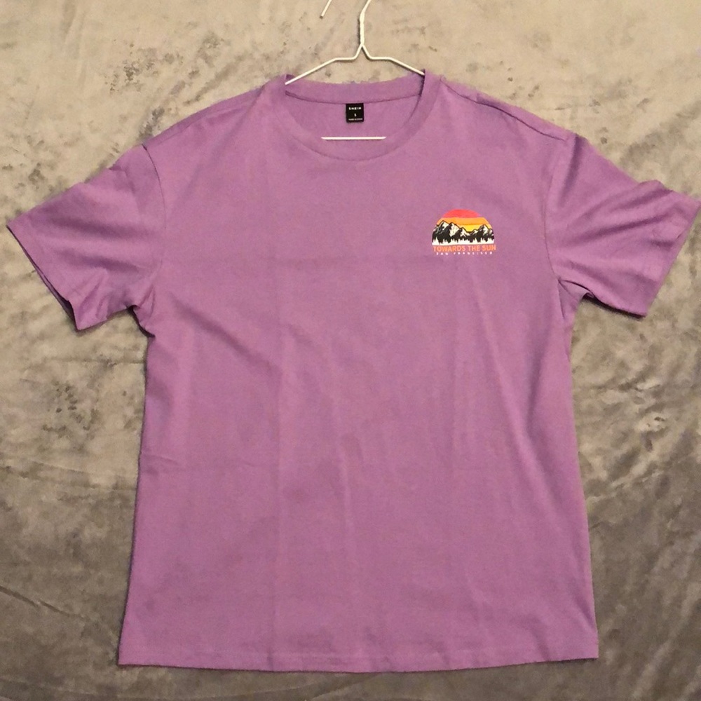 SHEIN Purple T-Shirt